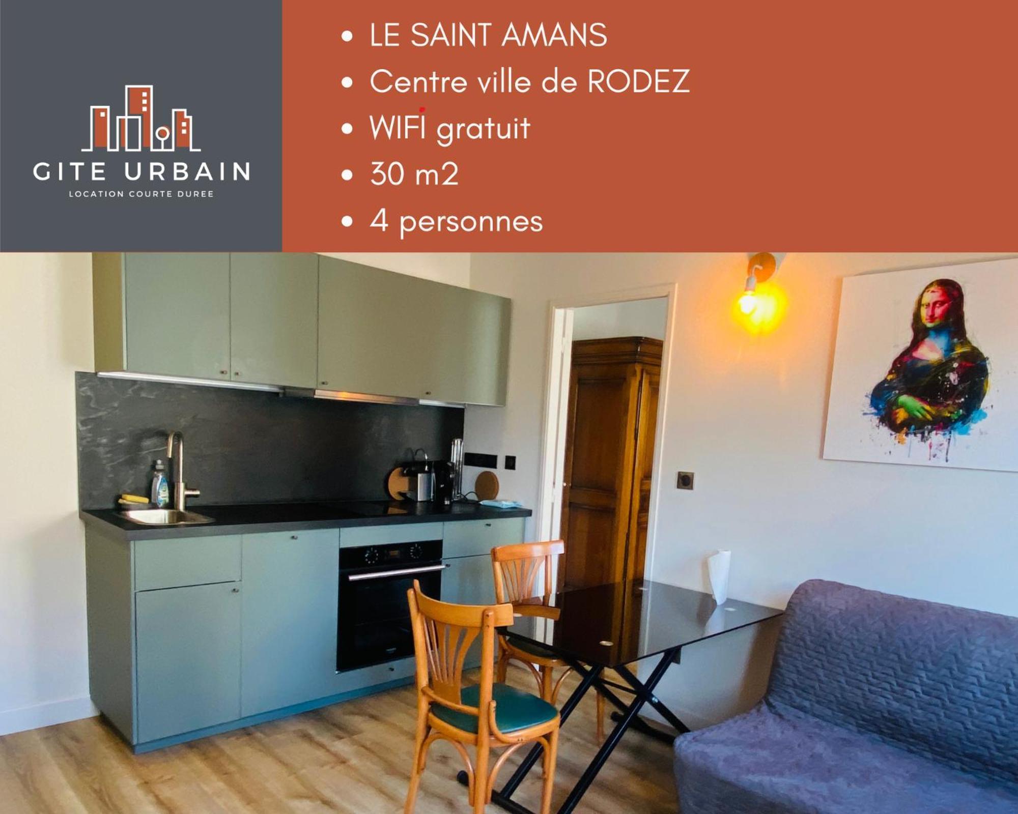 Le Saint Amans Leilighet Rodez Eksteriør bilde